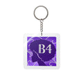 B4 Beautiful. Bold. Black. BOSS. Keychain