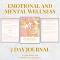 Emotional & Mental Wellness Digital Journal