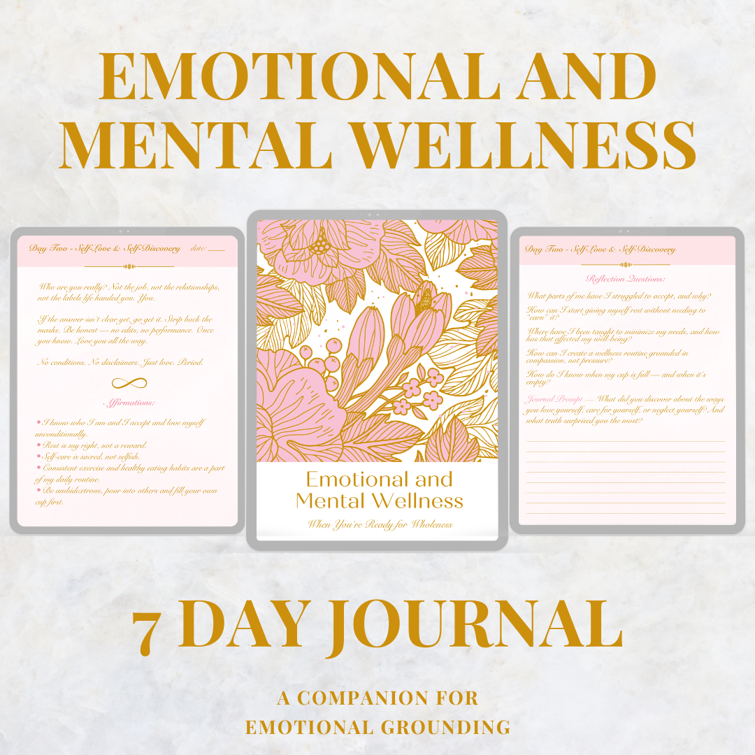 Emotional & Mental Wellness Digital Journal
